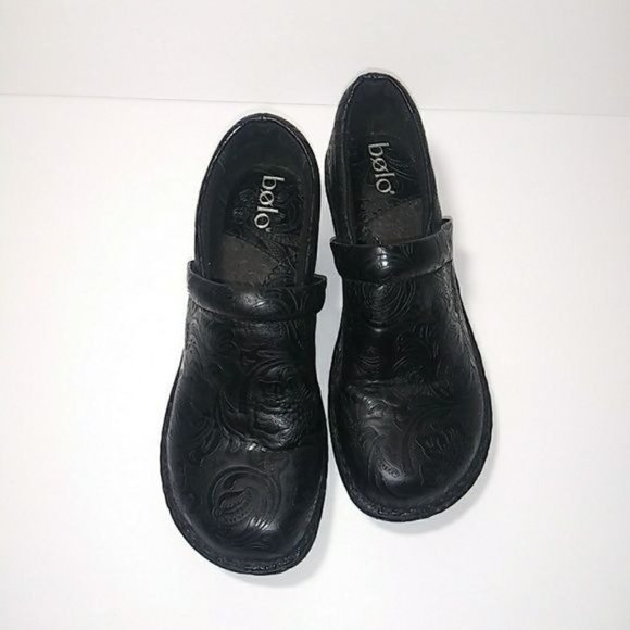 Bolo Black Clogs Size 7.5 - Picture 4 of 8